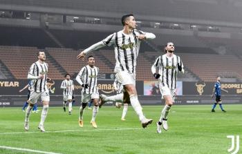 يوفنتوس فاز على إنتر ميلان في ذهاب نصف نهائي كأس إيطاليا