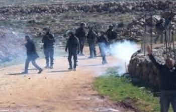 اعتداءات الاحتلال الاسرائيلي في الأراضي الزراعية-ارشيف