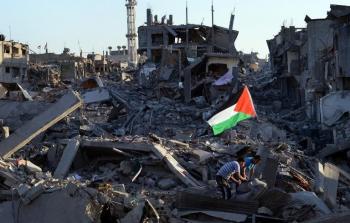 آثار الحرب على غزة 2014