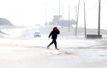منخفض جوي يضرب الأراضي الفلسطينية