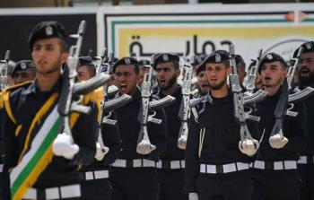 أفراد من جهاز الداخلية في غزة