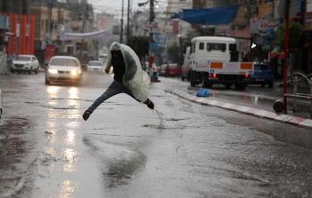 أجواء ماطرة وعاصفة تطرأ على طقس فلسطين - أرشيف