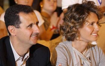 بشار الأسد و زوجته