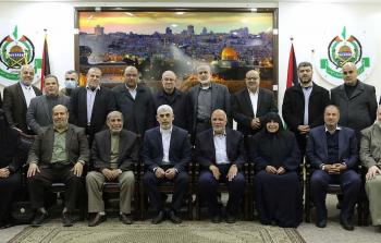 أعضاء المكتب السياسي لحركة حماس في غزة