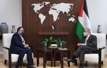 اشتيه يستقبل السفير الهند