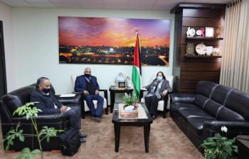 وزيرة الصحة الفلسطينية