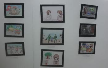 لوحات الفائزة بمشروع 