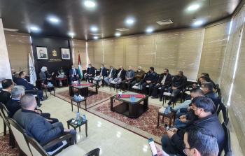 اجتماع لجنة الطوارئ في محافظة رام الله والبيرة