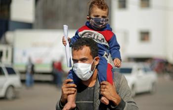 إجراءات احترازية مع تفشي فيروس كورونا في غزة - أرشيف