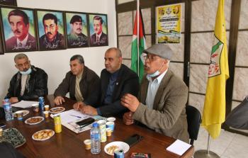 الهيئة القيادية العليا لحركة فتح في غزة تلتقي مع أمناء سر الأقاليم