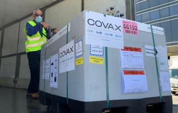 شحنة من لقاحات فايزر وصلت إلى فلسطين نهاية الأسبوع الماضي