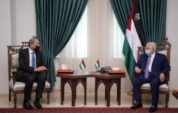 الرئيس عباس استقبل وزير الخارجية الأردني