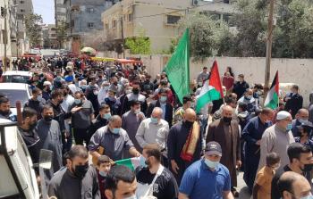 غزة: حماس والجهاد تنظمان مسيرة إسناداً للمنتفضين في القدس