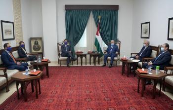 لقاء الرئيس عباس مع ممثل الاتحاد الأوروبي في فلسطين