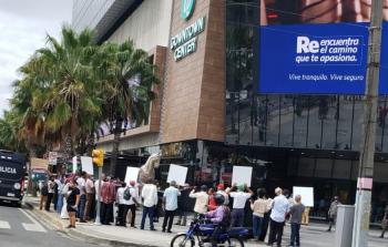 وقفة احتجاجية أمام السفارة الاسرائيلية في جمهورية الدومينكان