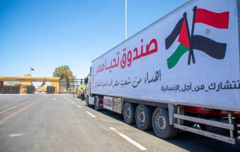 قافلة مساعدات مصرية تصل غزة