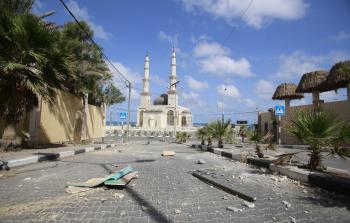 استهداف مساجد قطاع غزة