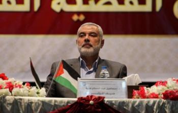 حماس جددت إنتخاب هنية لرئاسة مكتبها السياسي