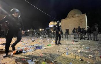 اعتداءات الاحتلال في القدس أمس