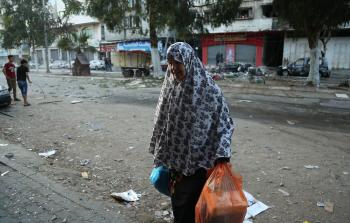 سكان غزة تضرروا بفعل القصف الإسرائيلي