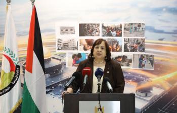 وزيرة الصحة الفلسطينية مي الكيلة