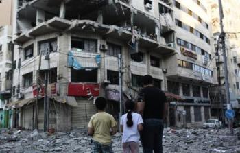 القصف الأخير على غزة