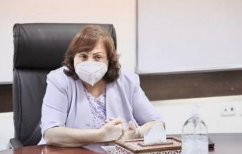 وزيرة الصحة الفلسطينية مي الكيلة