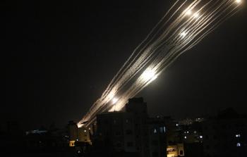 رشقات صاروخية من قطاع غزة