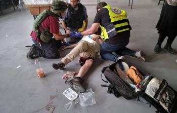 إصابة المستوطن في اللد