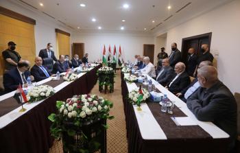 بدء اجتماع الثنائي بين رئيس المخابرات المصرية وقيادة حماس في غزة