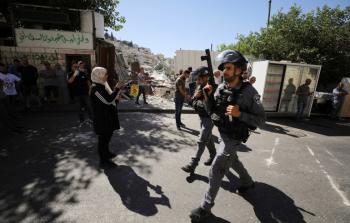 انتشار قوات الاحتلال في القدس