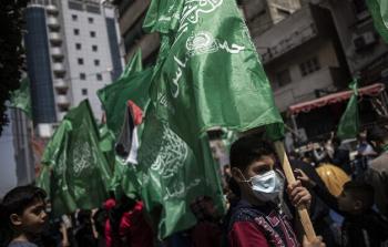 أعلام حركة حماس - ارشيف