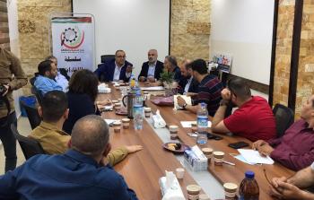 لقاء تشاوري عقده وزير الثقافة مع المؤسسات الثقافية في مدينة نابلس