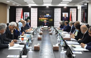 جلسة الحكومة الفلسطينية