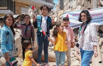 اطفال غزة خلال العدوان الاخير على القطاع