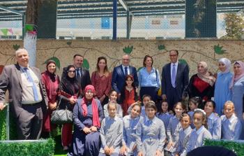 افتتاح حديقة الصداقة المجتمعية في مخيم الفوار