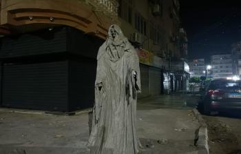 التمثال الذي ظهر في محافظة الإسماعيلية