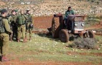 عمليات مسح أراضي من قٍبل الاحتلال الإسرائيلي- أرشيفية