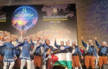 فلسطين تشارك في المهرجان الدولي للفنون التراثية في القاهرة