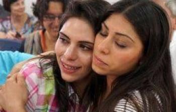 سهى جرار مع والدتها خالدة جرار