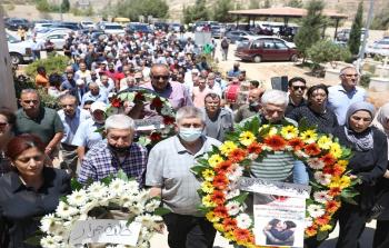 تشييع جثمان سهى جرار في رام الله