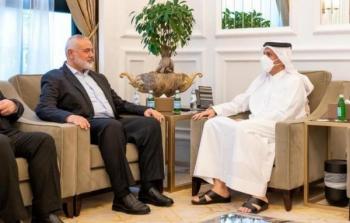 إسماعيل هنية التقى بوزير الخارجية القطري - أرشيف