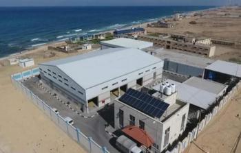 محطة تحلية المياه شمال غزة