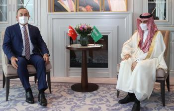 لقاء وزيرا الخارجية السعودي والتركي
