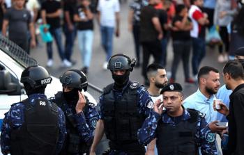 الشرطة الفلسطينية انتشرت وسط مدينة رام الله