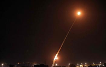صواريخ من غزة باتجاه إسرائيل - أرشيف