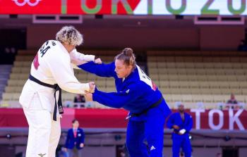 تهاني القحطاني تُهزم من منافستها الإسرائيلية في لعبة الجودو بطوكيو 2020