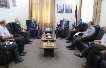 اجتماع وزير التربية مع القنصل التركي