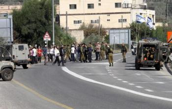 قوات الاحتلال تصيب شاب فلسطيني قرب مستوطنة يتسهار