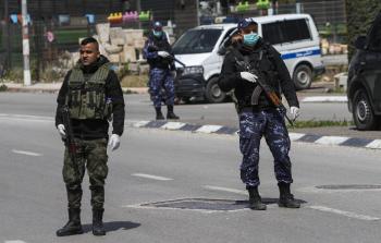 الشرطة الفلسطينية برام الله